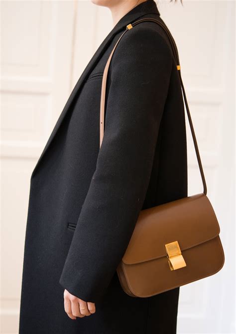 brown celine box|Celine purse bag.